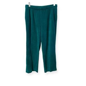 Allison Daley Petite Emerald Green Corduroy Pants Sz10P